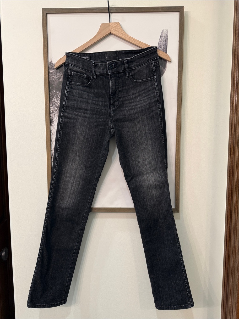 🌟🖤🌟 White House Black Market High Rise Straight Jeans